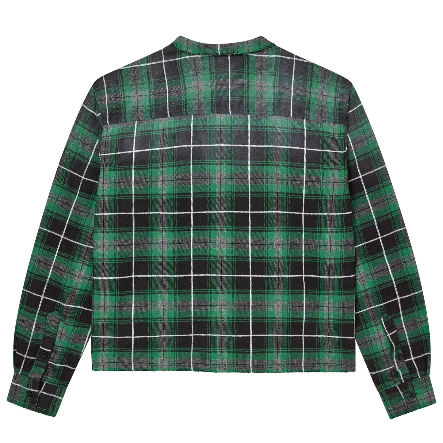 Vale Grinch Gems Green Flannel Shirt