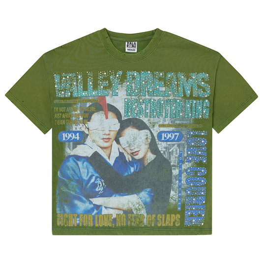 Vale Robot Bling Green Tee