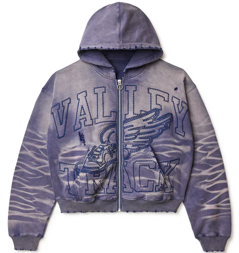 Vale Typhoon Garden Zip Up Hoodie