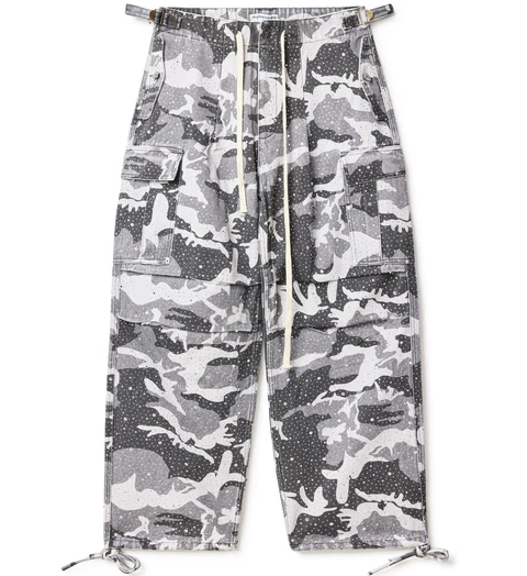 Vale Winter Crystal Camo Cargo Pants