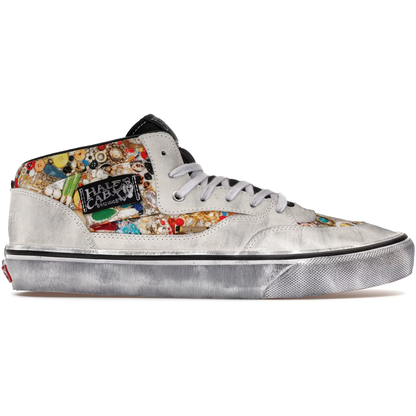 Vans Half Cab Supreme x Mike Kelley White