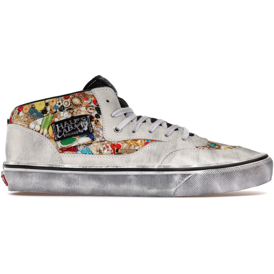 Vans Half Cab Supreme x Mike Kelley White
