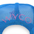 WyCo Vintage Blue Pink Trucker Hat