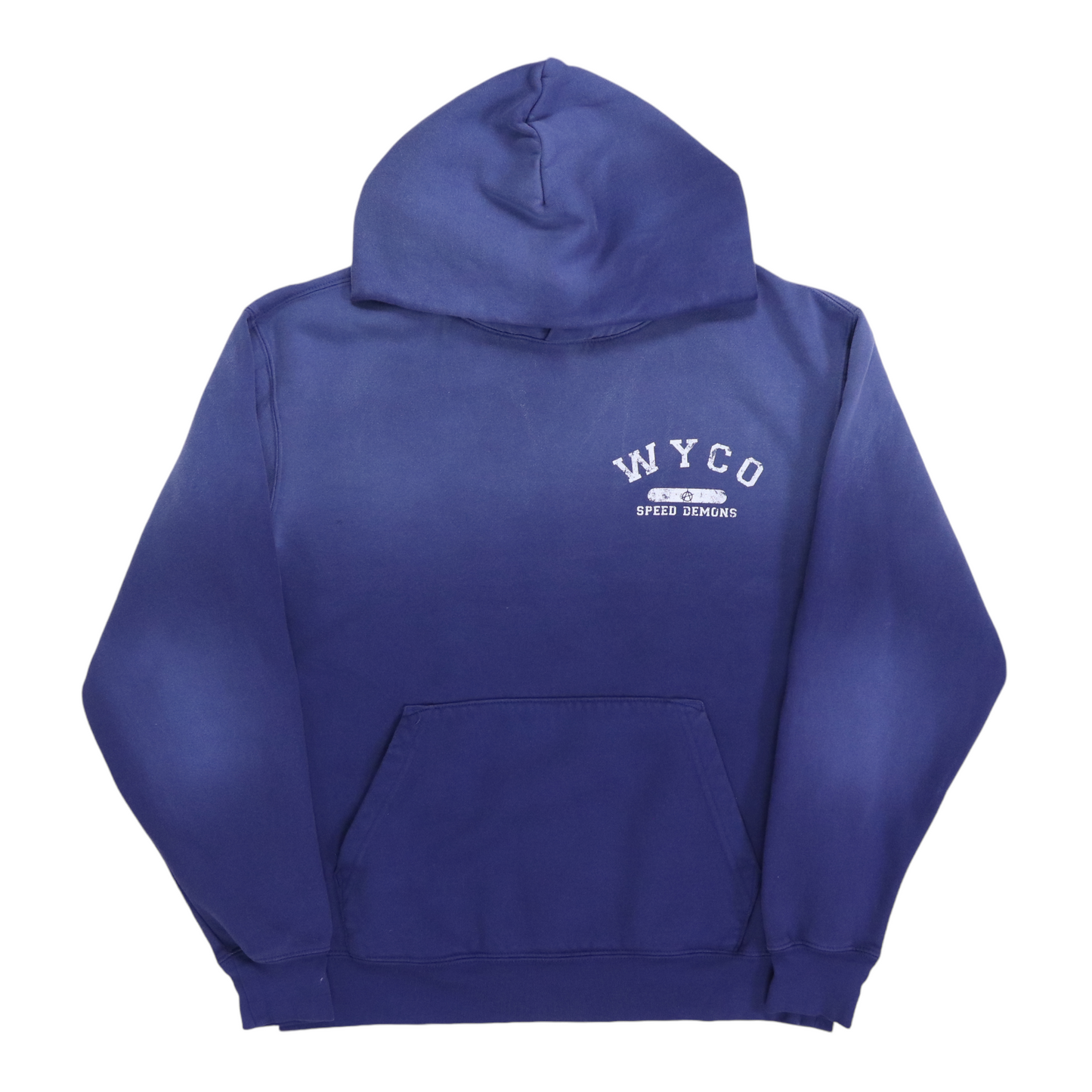 WyCo Vintage Speed Demons Blue Hoodie