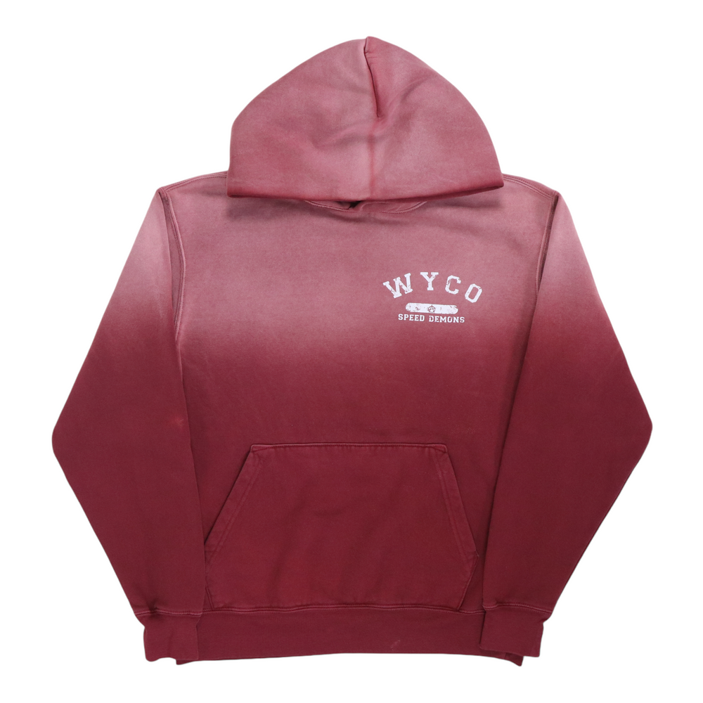 WyCo Vintage Speed Demons Red Hoodie