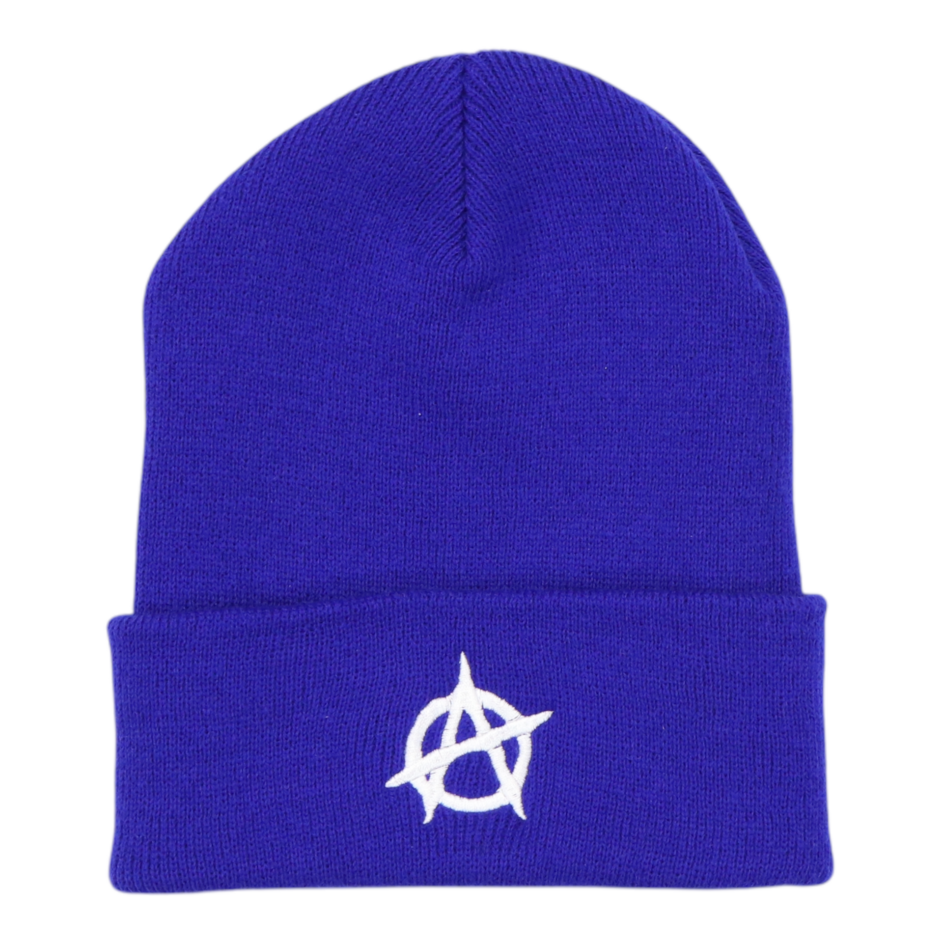 WyCo Vintage Anarchy Blue Beanie – WyCo Vintage Broadway WyCo Vintage Anarchy Blue Beanie – WyCo Vintage Broadway