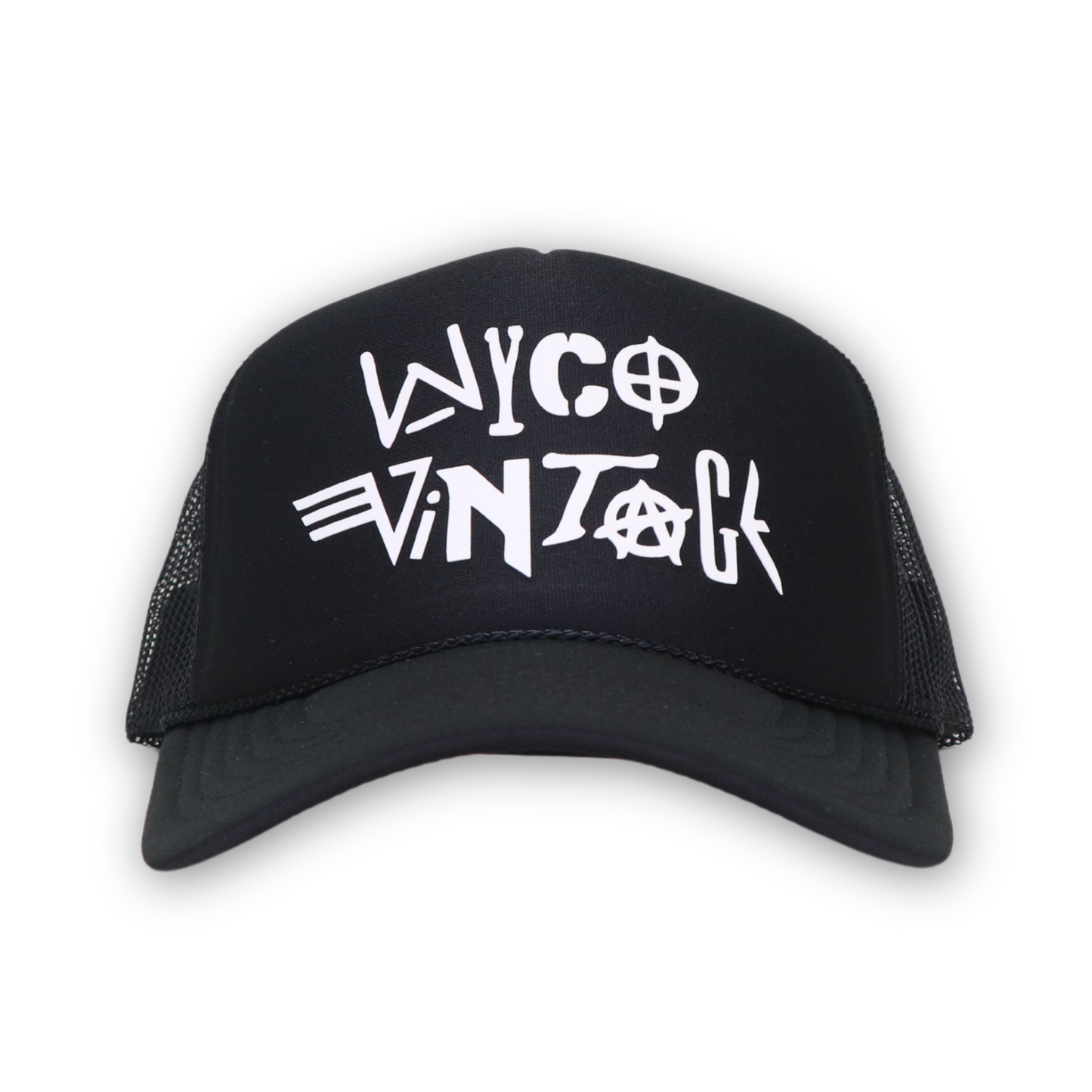 WyCo Vintage Ransom Black Trucker Hat