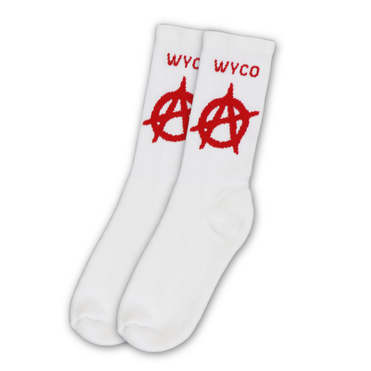 WyCo Vintage Red Anarchy Socks