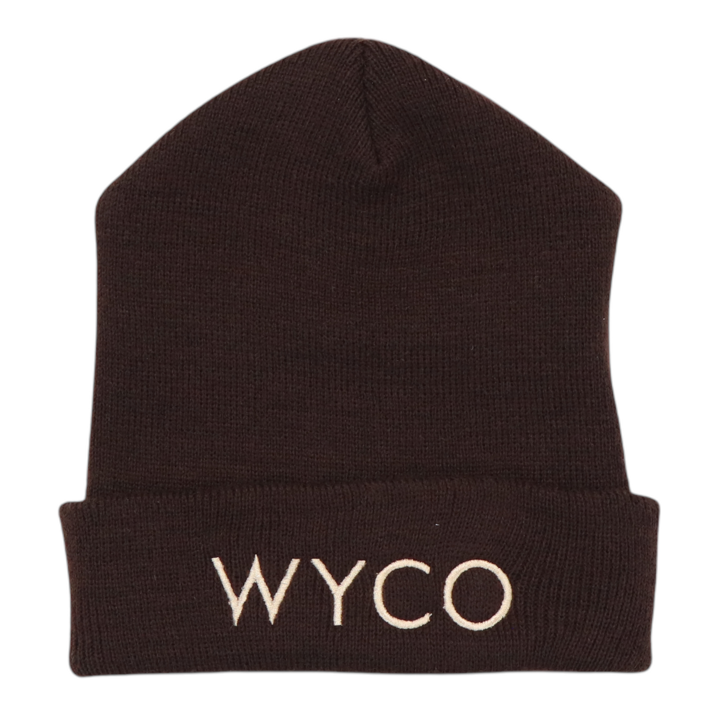 WyCo Vintage Anarchy Brown Beanie