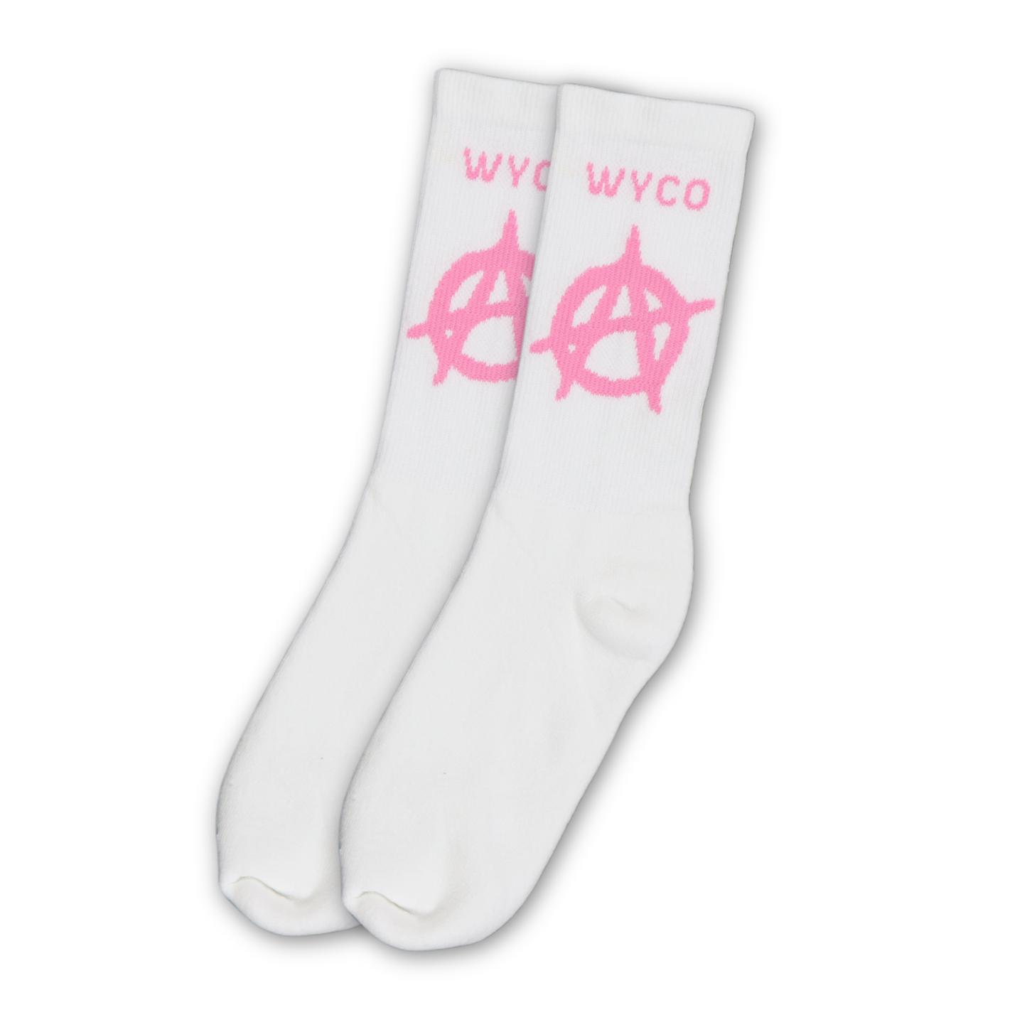 WyCo Vintage Pink Anarchy Socks