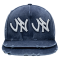 OTW Double Brim Blue Hat