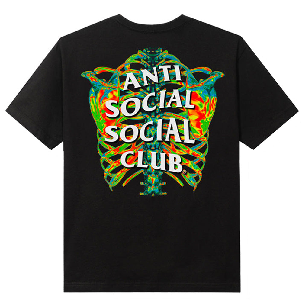 Anti Social Social Club Blow To The Chest Black XXL Tee