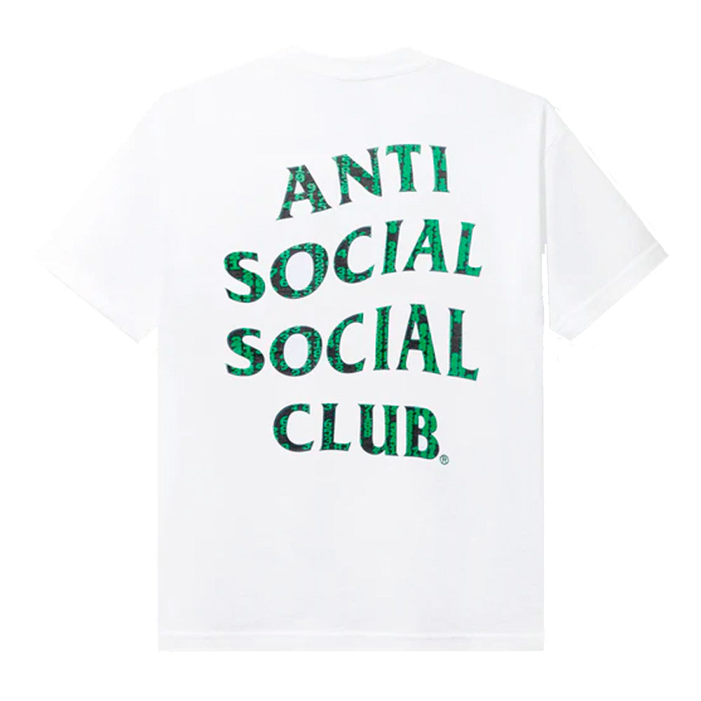 Anti Social Social Club Glitch White Tee – WyCo Vintage Broadway