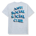Anti Social Social Club Hidden Messages 8.0 Heather Grey Extra Large Tee