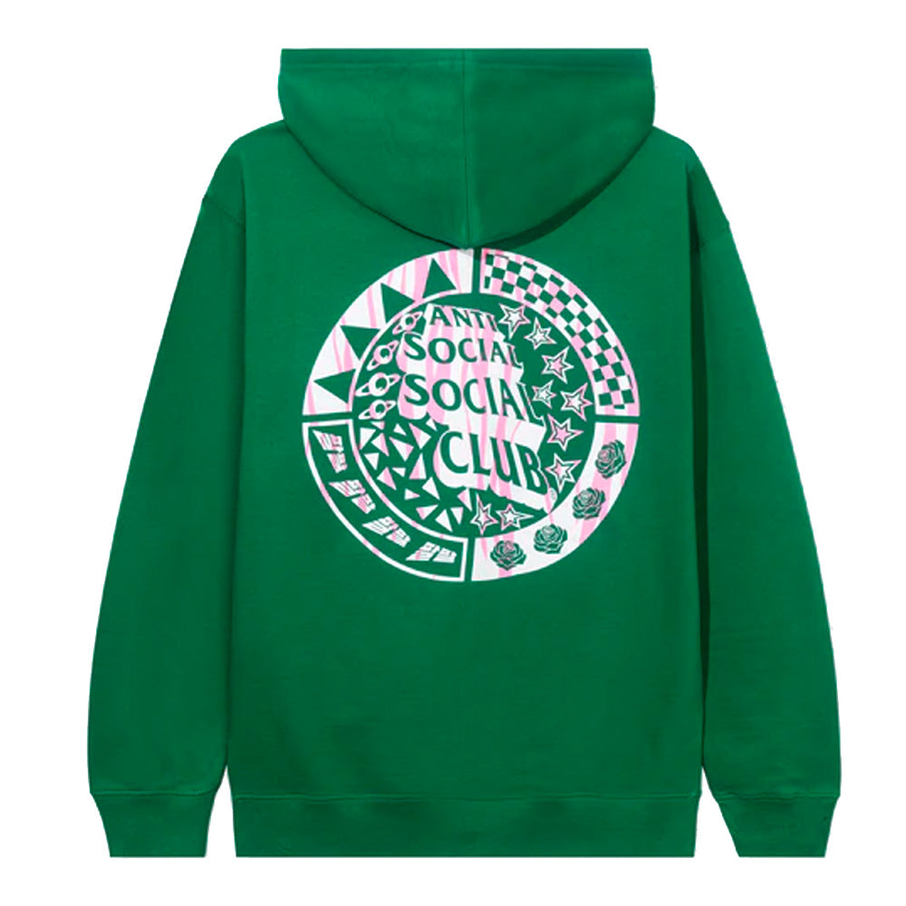 Anti Social Social Club Level 8 Green Medium Hoodie