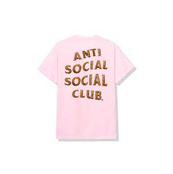 Anti Social Social Club Members Only Pink Extra Large Tee