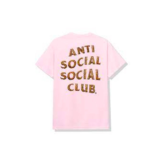 Anti Social Social Club Members Only Pink Extra Large Tee