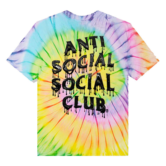 Anti Social Social Club Mind Melt Tie Dye Small Tee