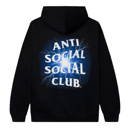 Anti Social Social Club Pain Glow In The Dark Black Extra Large Hoodie