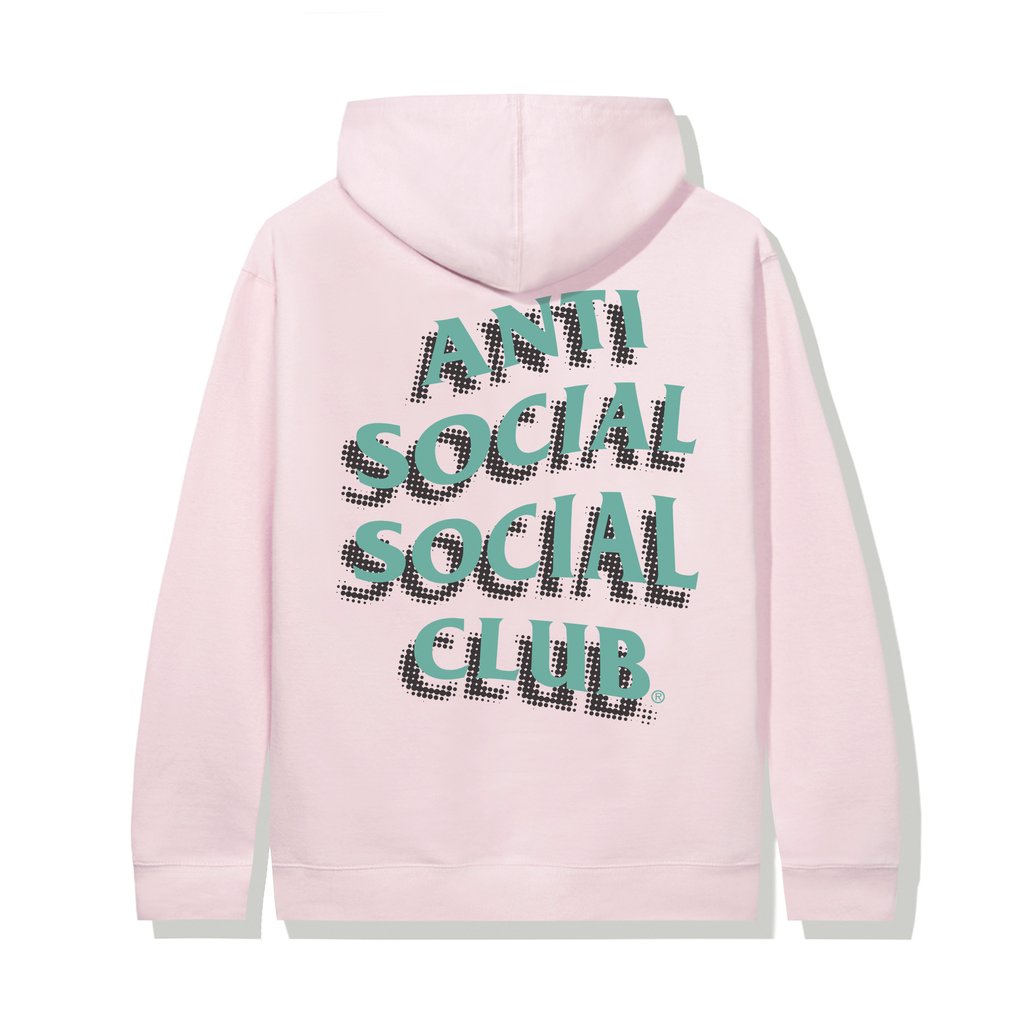 Anti Social Social Club Toned Down Pink Medium Hoodie