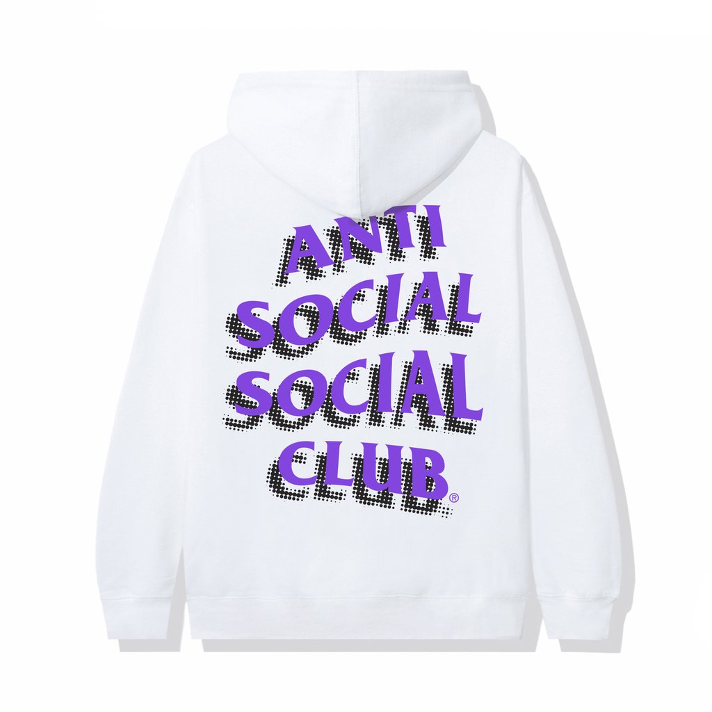 Anti Social Social Club Toned Down White Medium Hoodie