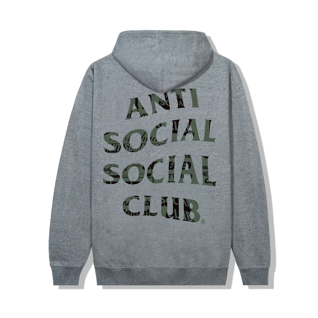 Anti Social Social Club Don Dada Heather Grey Medium Hoodie