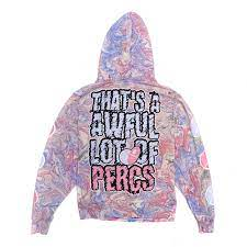 CEO Trayle That's A Awful Lot of Percs Tie Dye Small Hoodie