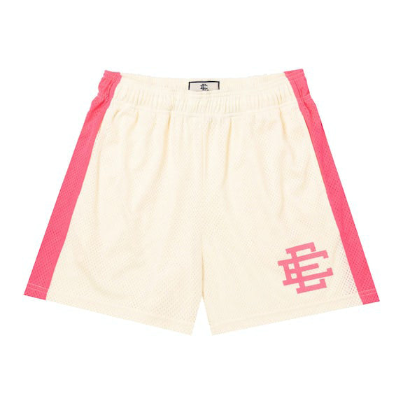 Eric Emanuel EE Basic (SS22) Antique White/Knockout Pink Medium Shorts