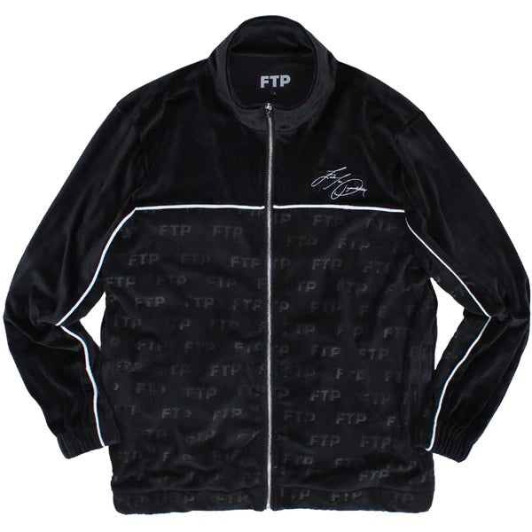 FTP Signature Black Large Velour Jacket