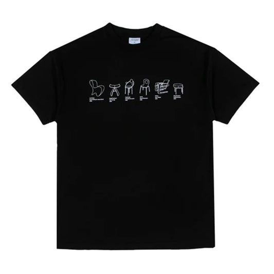 Hidden Chair Black Medium Tee