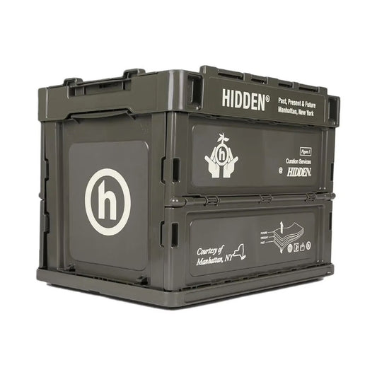 Hidden Stackable Olive Mini Crate