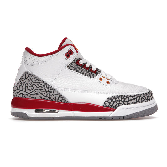 Jordan 3 Retro Cardinal Red (GS) - 6.5 M / 8 W / 6.5 Y