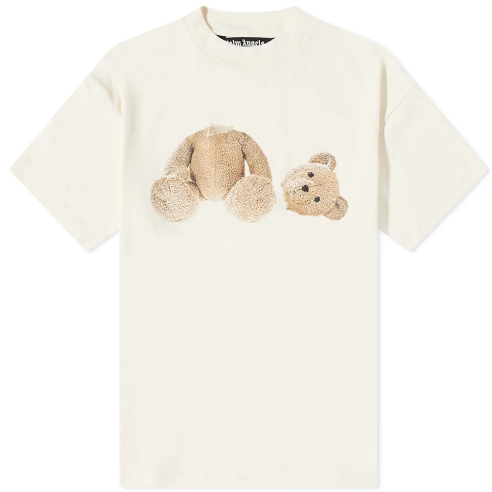 Palm Angels Kill The Bear Butter & Brown Tee