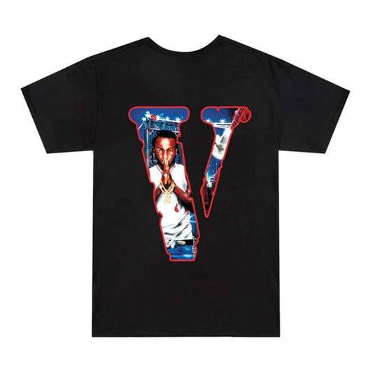Pop Smoke x Vlone City Black Extra Large Tee.  

 