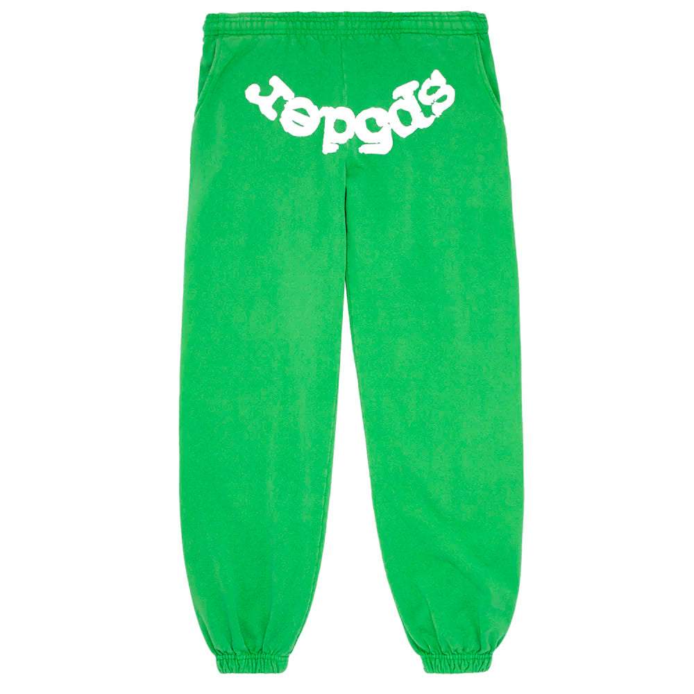 Sp5der Web Green Extra Large Sweatpants