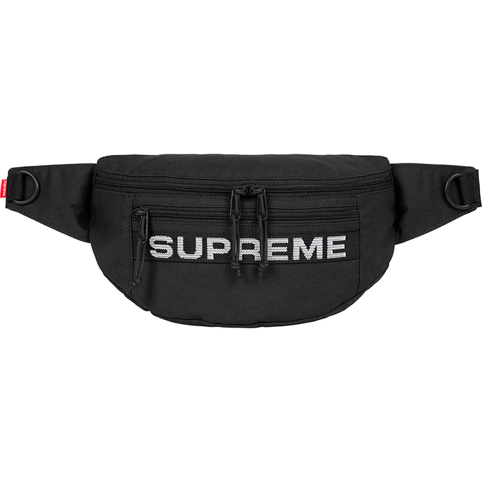 Supreme Field Black Waist Bag