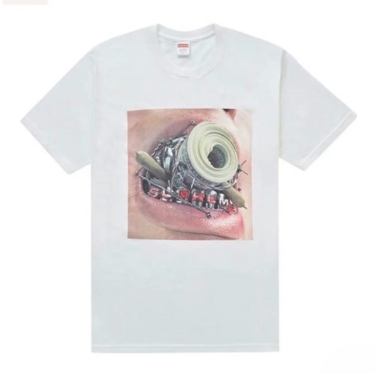 Supreme Braces White Extra Large Tee