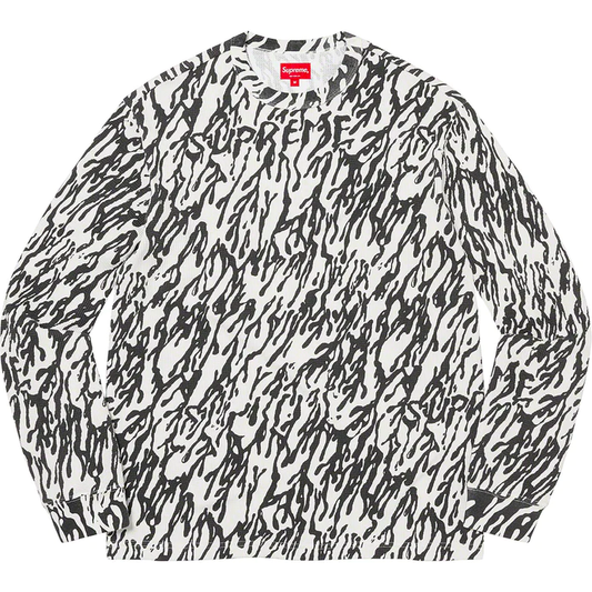 Supreme Drip White Extra Large Thermal Shirt
