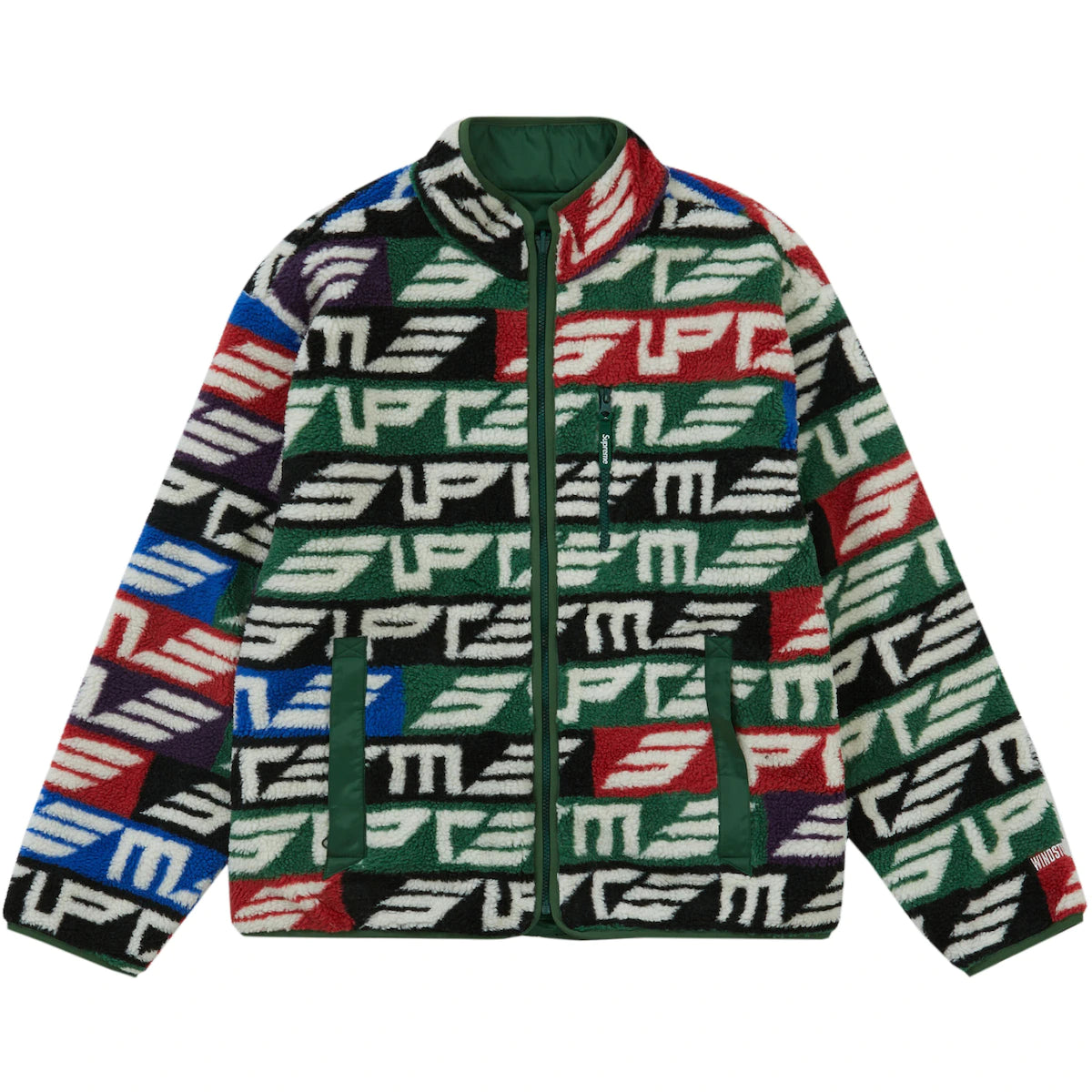 Supreme Geo Reversible WINDSTOPPER Fleece Jacket