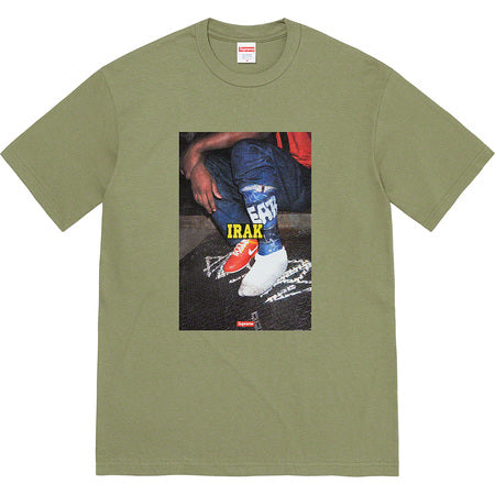 Supreme IRAK Cast Light Olive Extra Large Tee