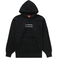 Supreme Inside Out Box Logo Black Hoodie