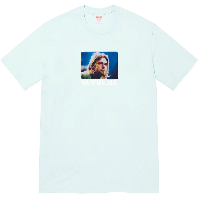 Supreme Kurt Cobain Pale Blue Tee – WyCo Vintage Broadway