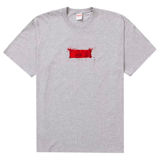Supreme Ralph Steadman Box Logo Heather Grey Extra Large Tee
