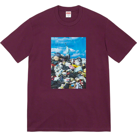 Supreme Trash Eggplant Medium Tee