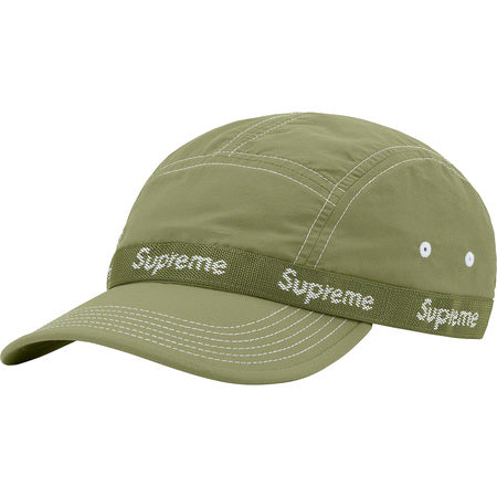Supreme Webbing Olive Camp Cap