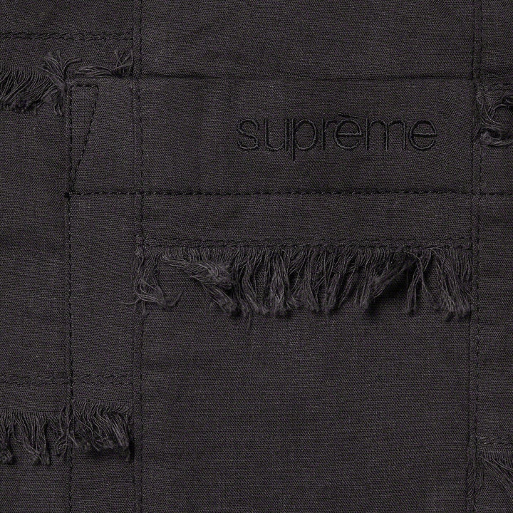 Supreme Patchwork Black S/S Shirt