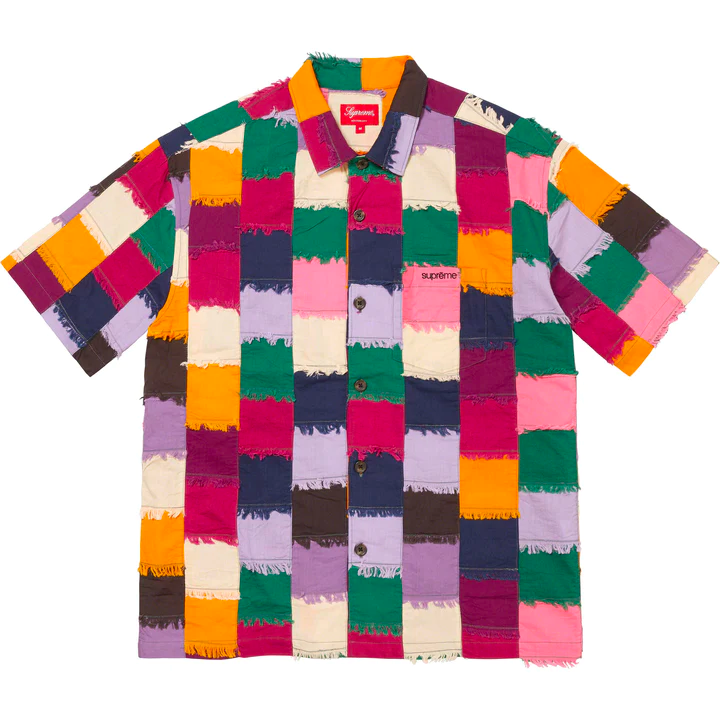 Supreme Patchwork Multicolor S/S Shirt