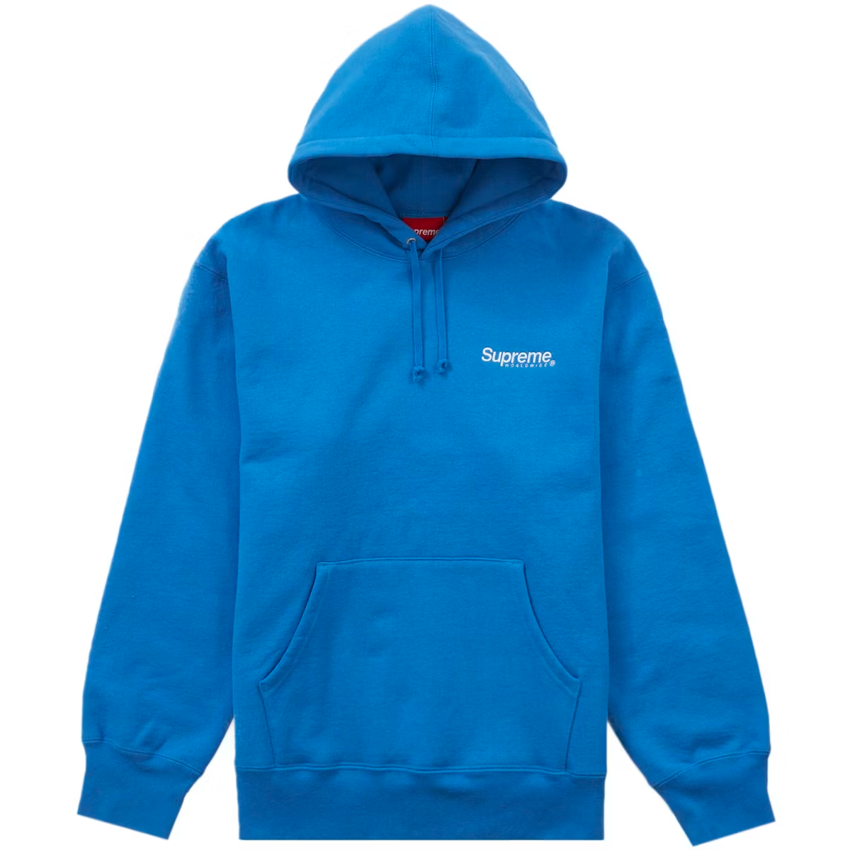 Supreme Worldwide Blue Hoodie – WyCo Vintage Broadway