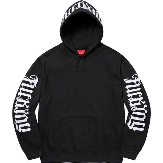 Supreme Ambigram Black Extra Large Hoodie