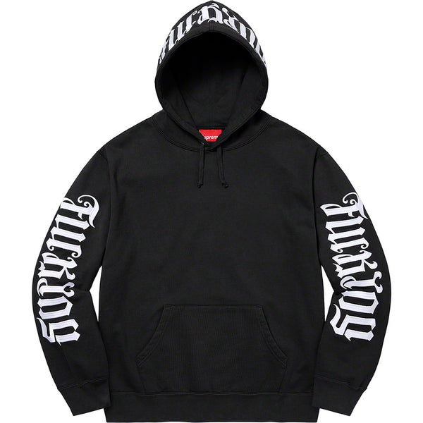 Supreme Ambigram Black Extra Large Hoodie